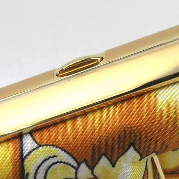 Auth FENDI FENDACE First Medium Shoulder Bag Light Beige/Yellow Canvas - Picture 8 of 16